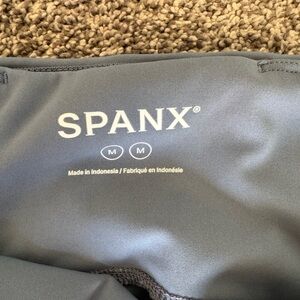 SPANX Slate Blue Leggings